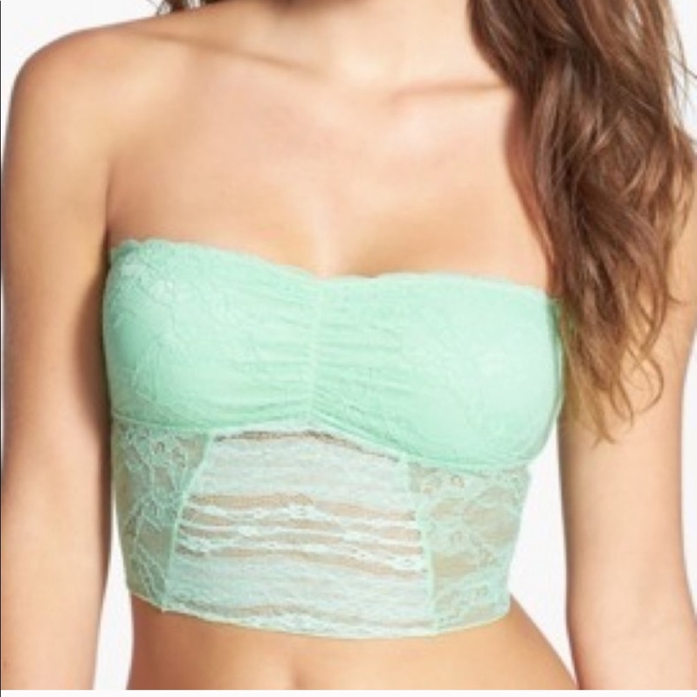Free People Intimately Galloon Lace Bandeau